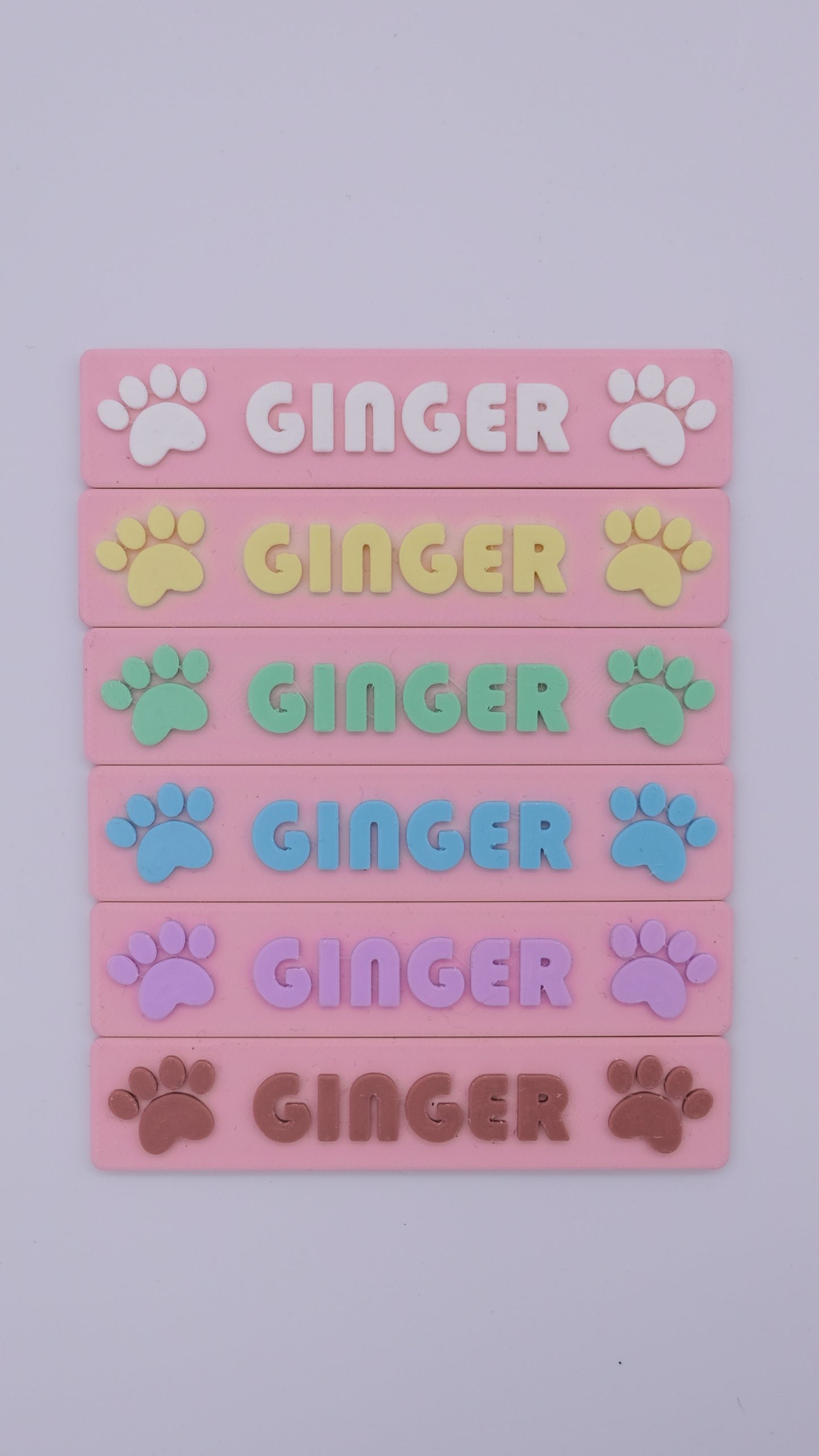 Dual Colors Personalised 3D Printed Pet Bowl