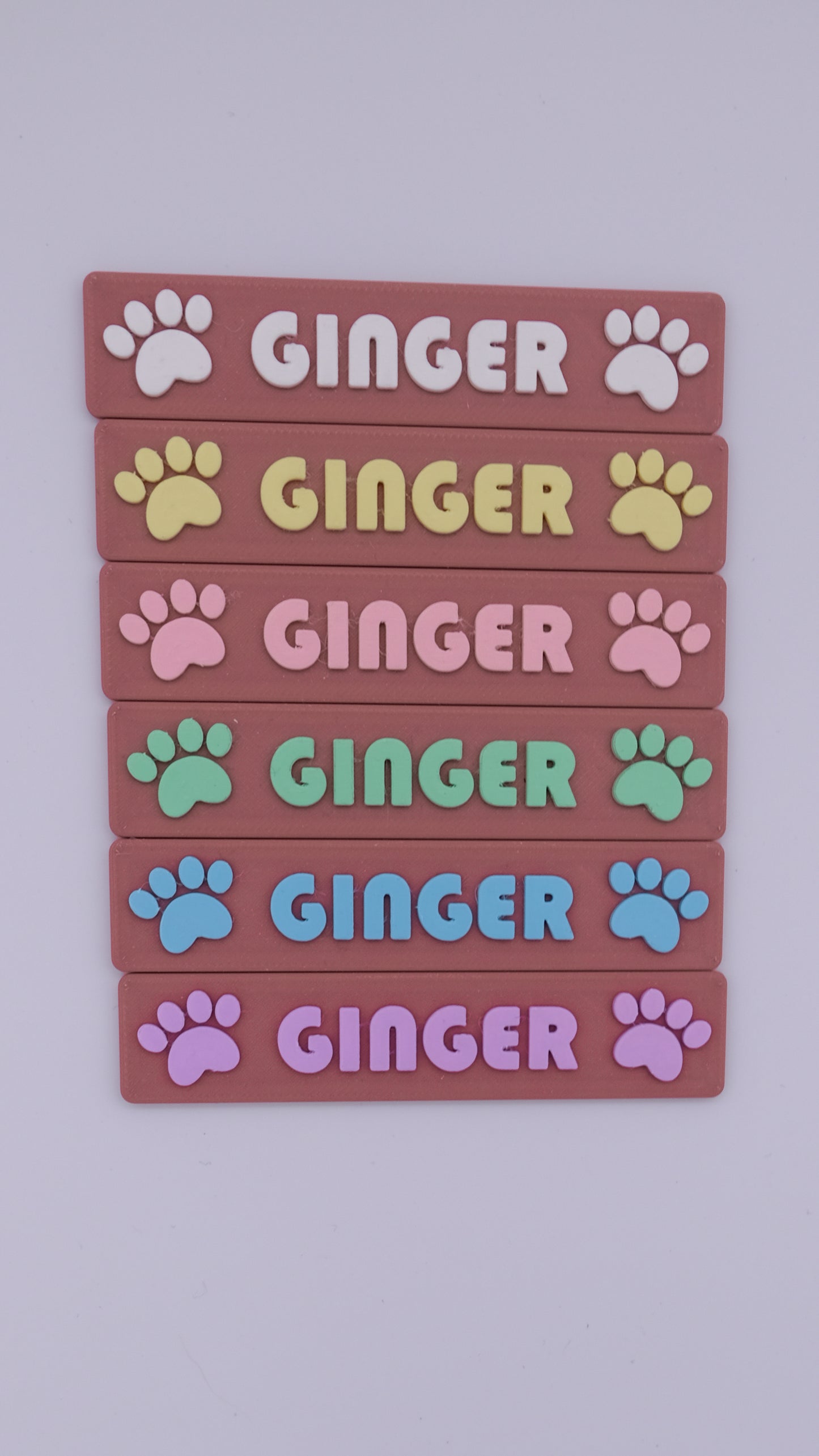 Dual Colors Personalised 3D Printed Pet Bowl