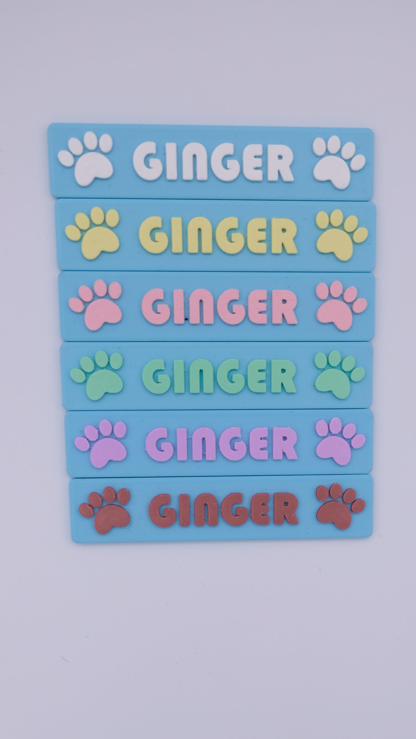 Dual Colors Personalised 3D Printed Pet Bowl