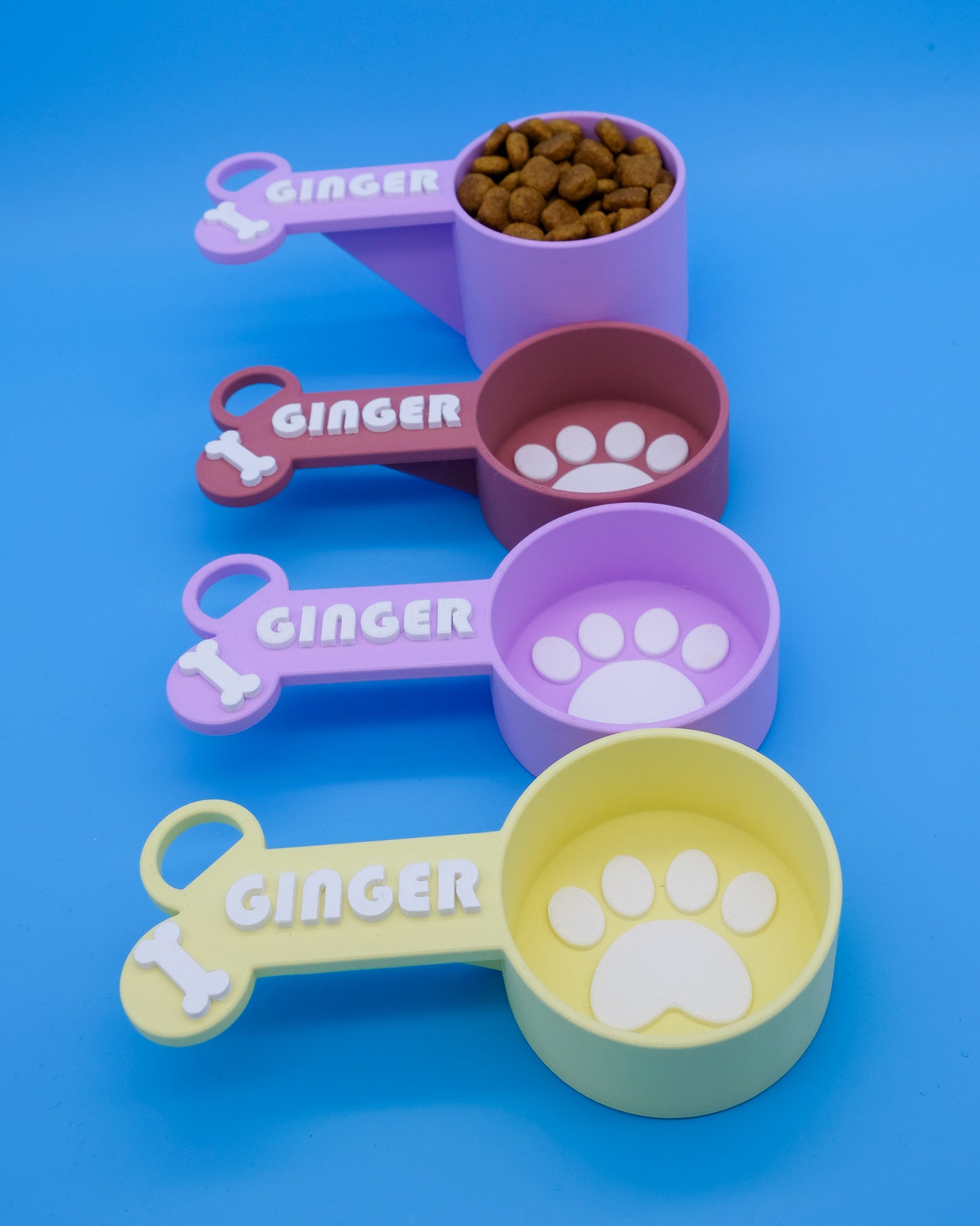 Personalised 3D Printed Pet Measuring Cup
