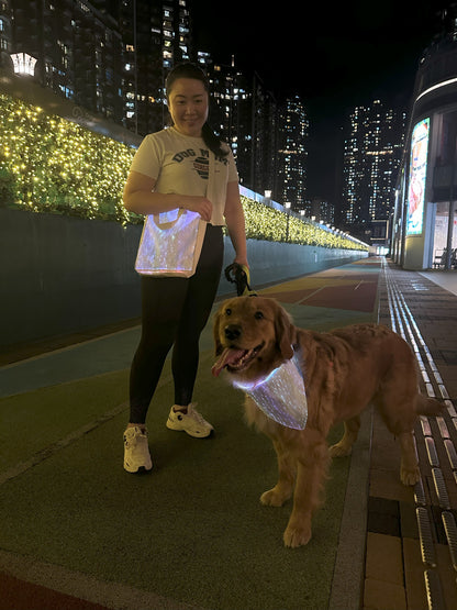 Glowing Bandana & Tote Bag