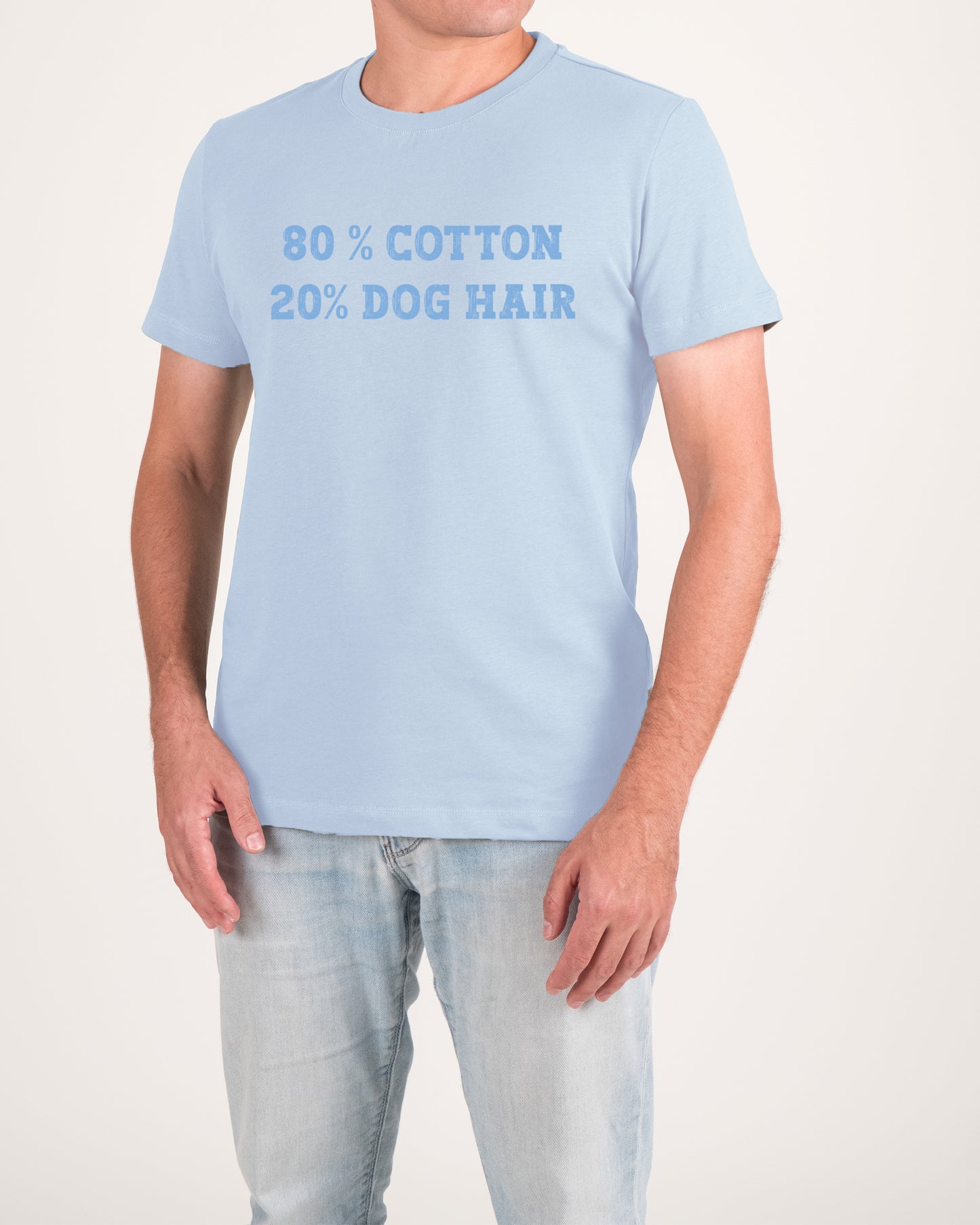 80% Cotton 20% Dog Hair