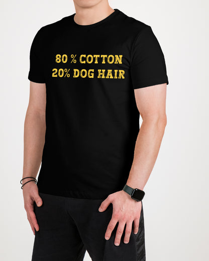 80% Cotton 20% Dog Hair