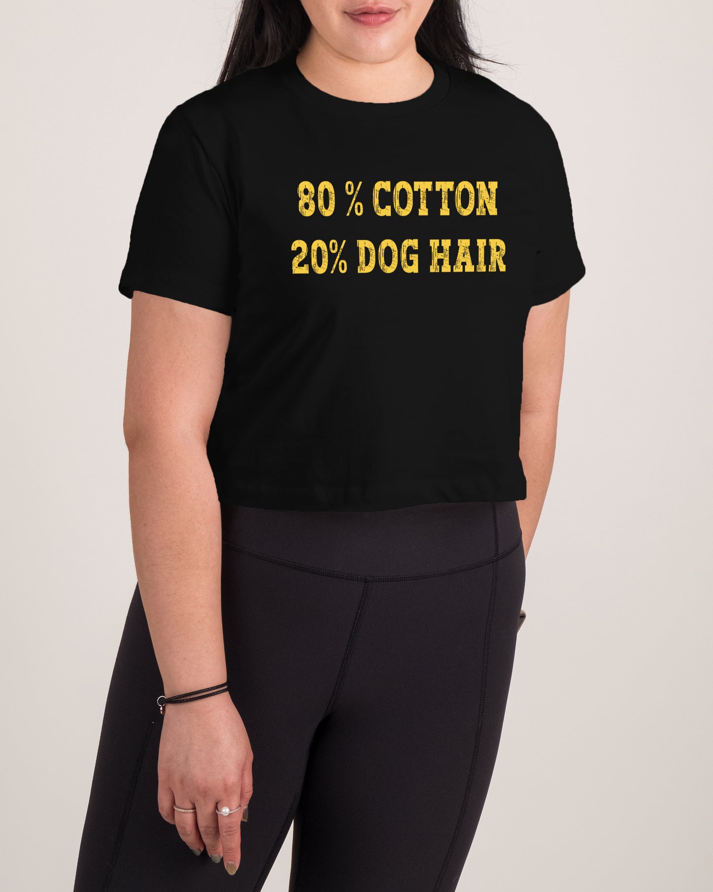 80% Cotton 20% Dog Hair