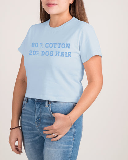 80% Cotton 20% Dog Hair