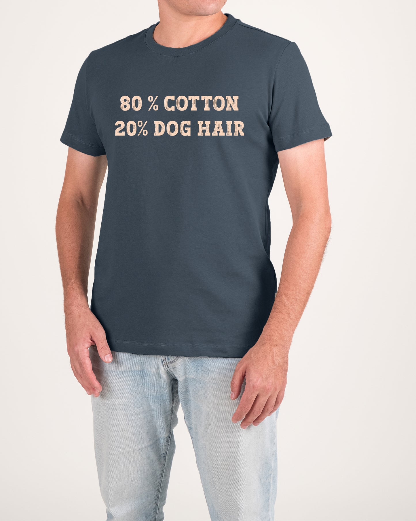 80% Cotton 20% Dog Hair