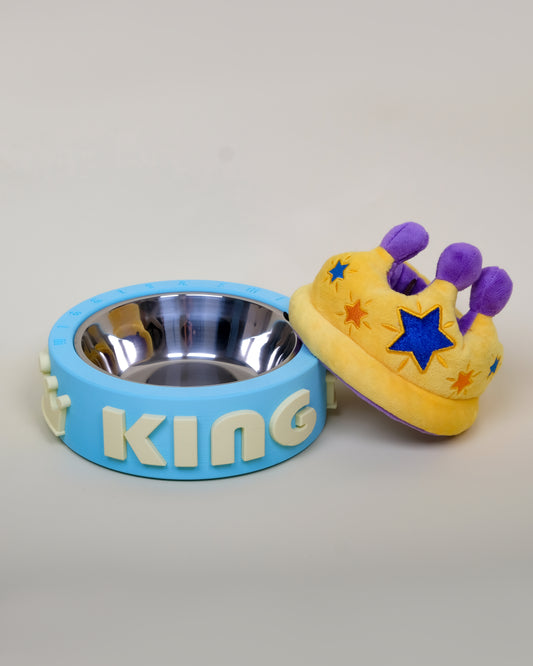 Dual Colors Personalised 3D Printed Pet Bowl