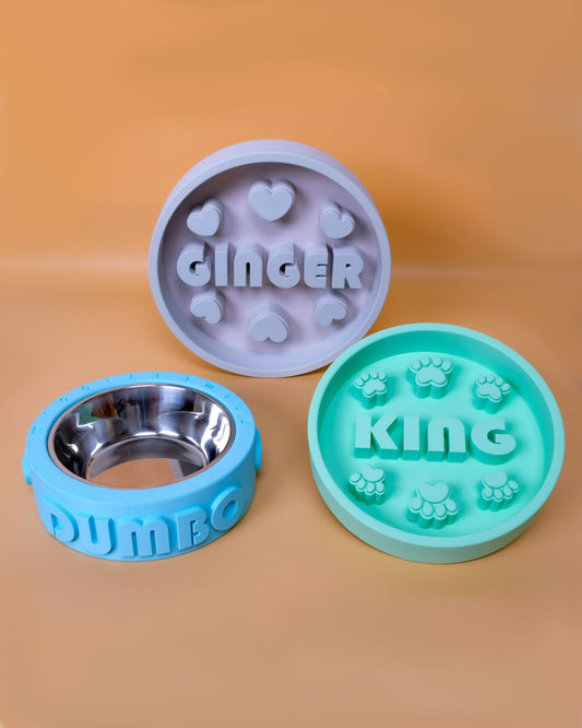 Personalised 3D Printed Pet Bowl